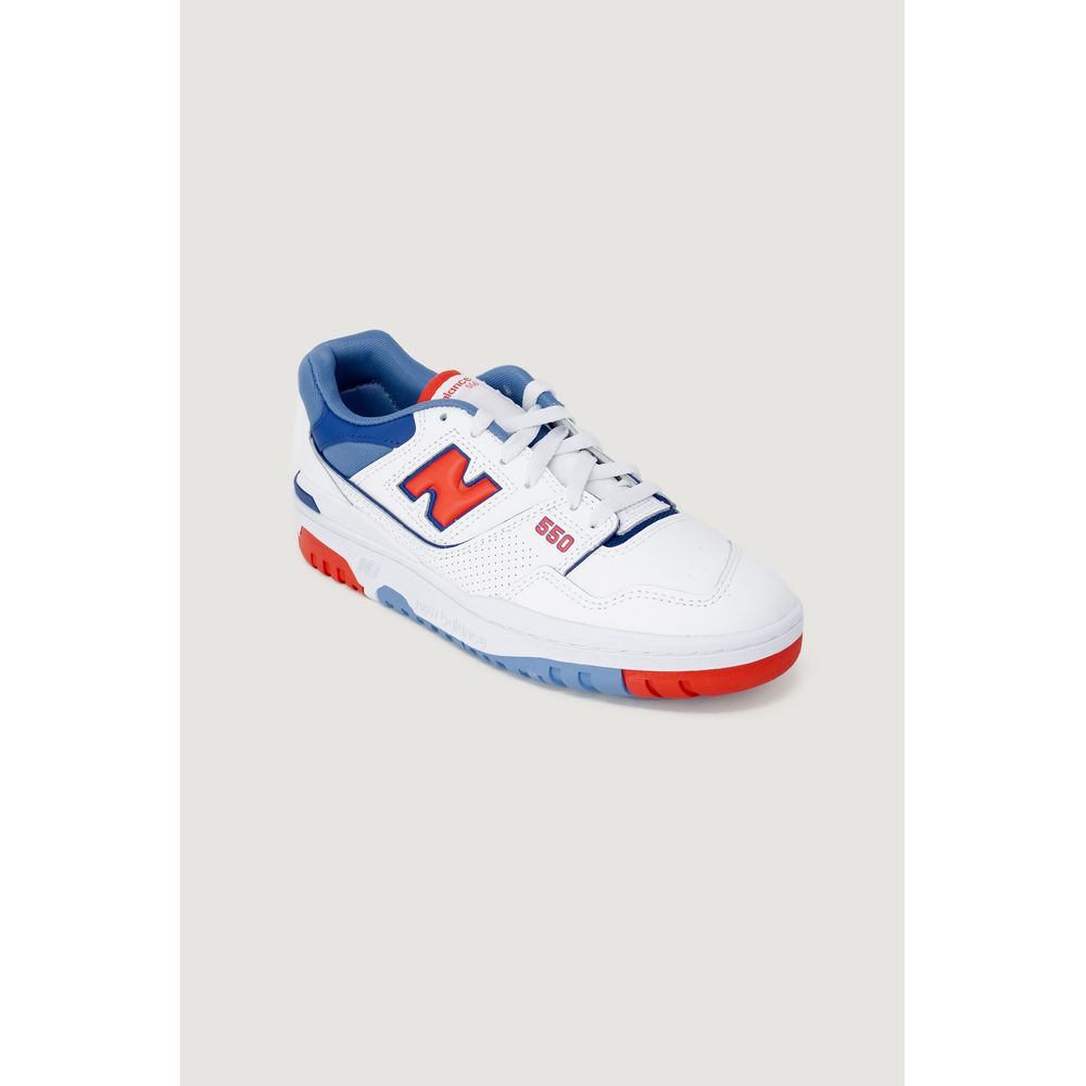 Blue Artificial Leather Sneaker