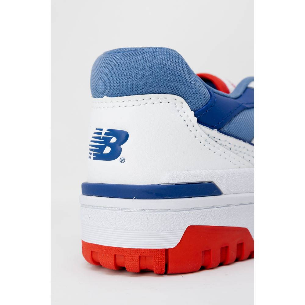 Blue Artificial Leather Sneaker