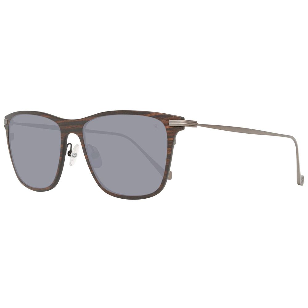 Gray Metal Metal Metal Sunglasses