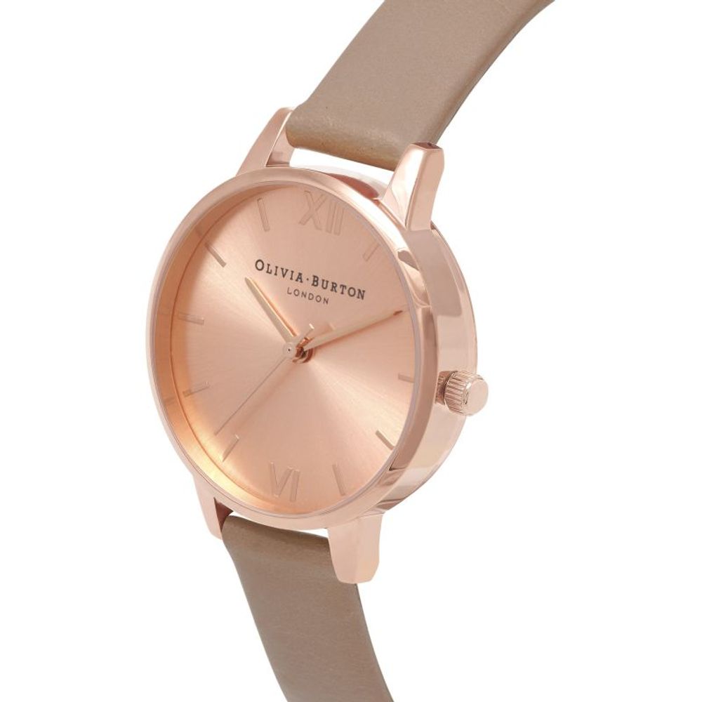 Brown Artificial Leather Watch