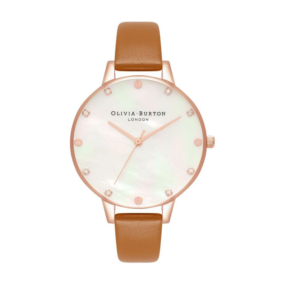 Brown Leather Leather Watch