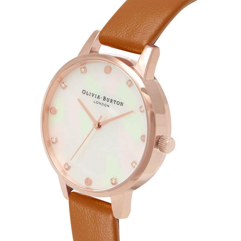 Brown Leather Leather Watch