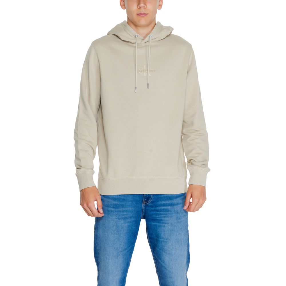 Beige Recycled Cotton Sweater
