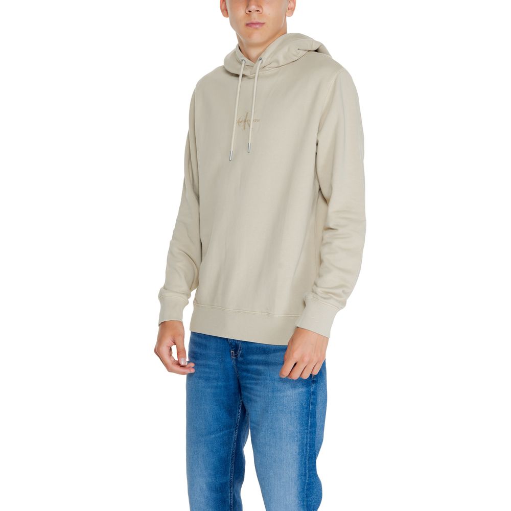 Beige Recycled Cotton Sweater