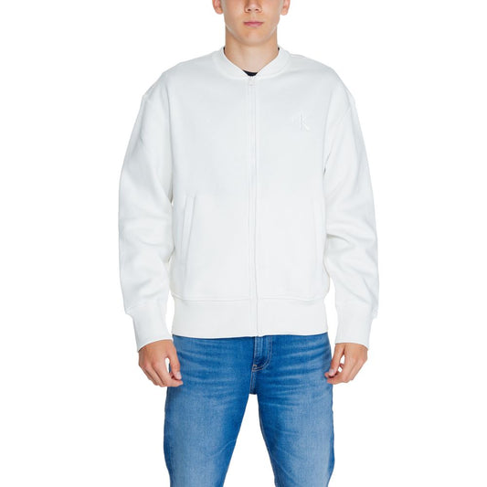White Recycled Cotton Sweater