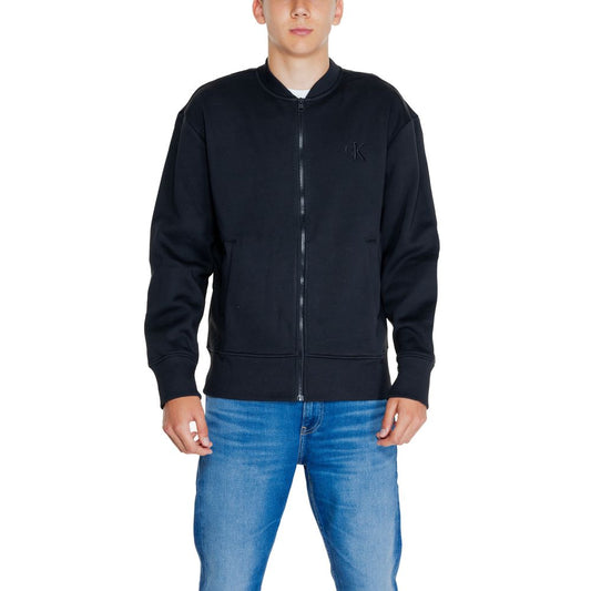 Black Recycled Cotton Sweater