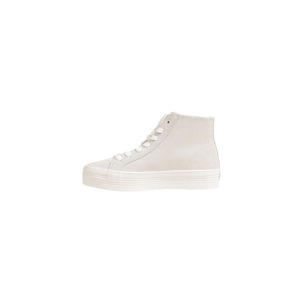 Beige Suede Leather Sneaker