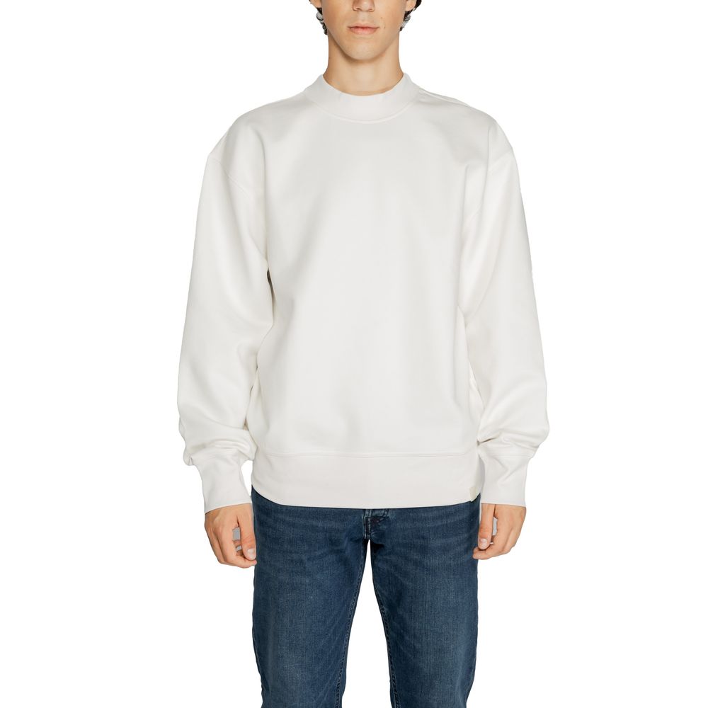 White Recycled Cotton Sweater