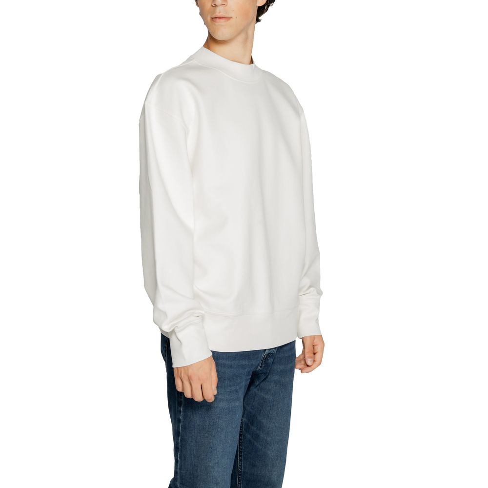 White Recycled Cotton Sweater