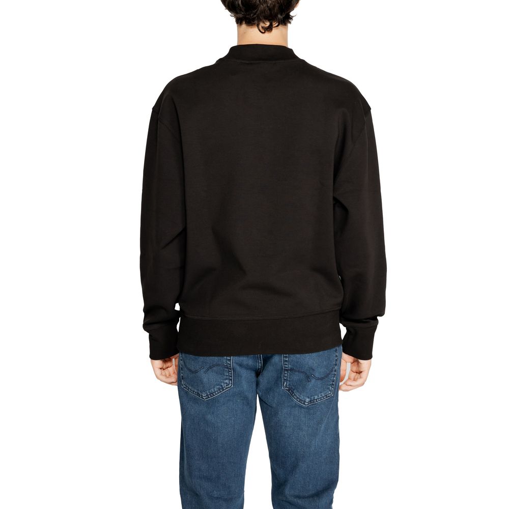 Black Recycled Cotton Sweater