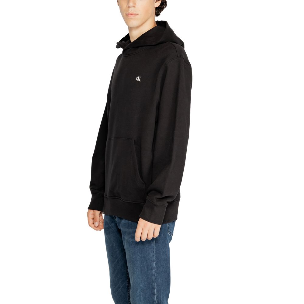 Black Recycled Cotton Sweater