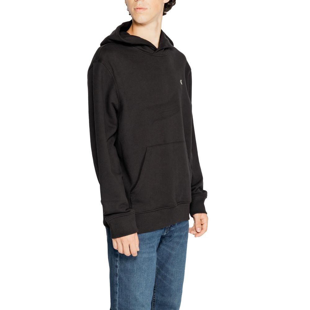 Black Recycled Cotton Sweater