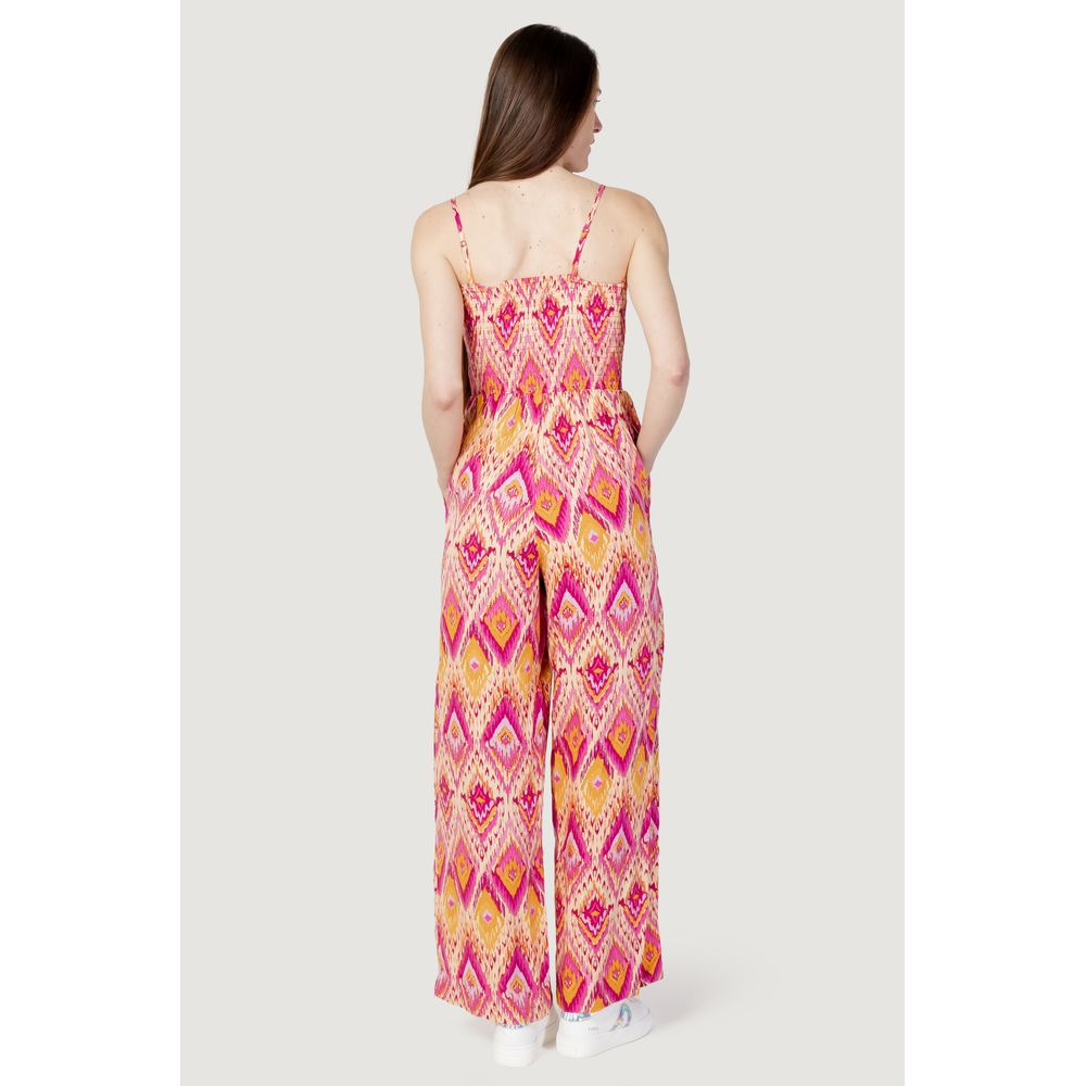 Pink Viscose Viscose Suits & Blazer