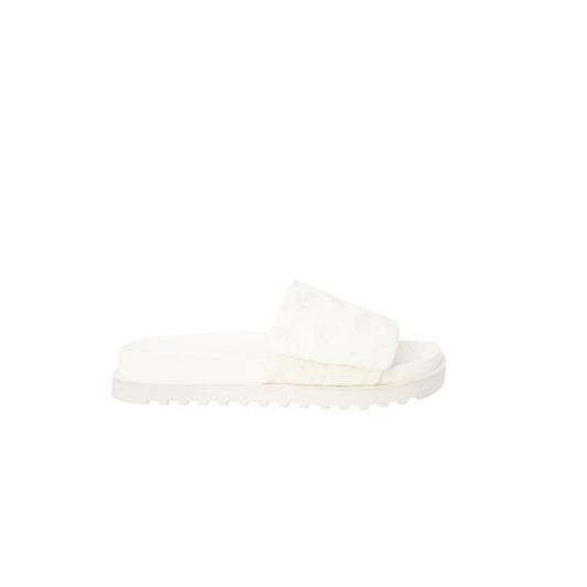Beige Synthetic Sandal