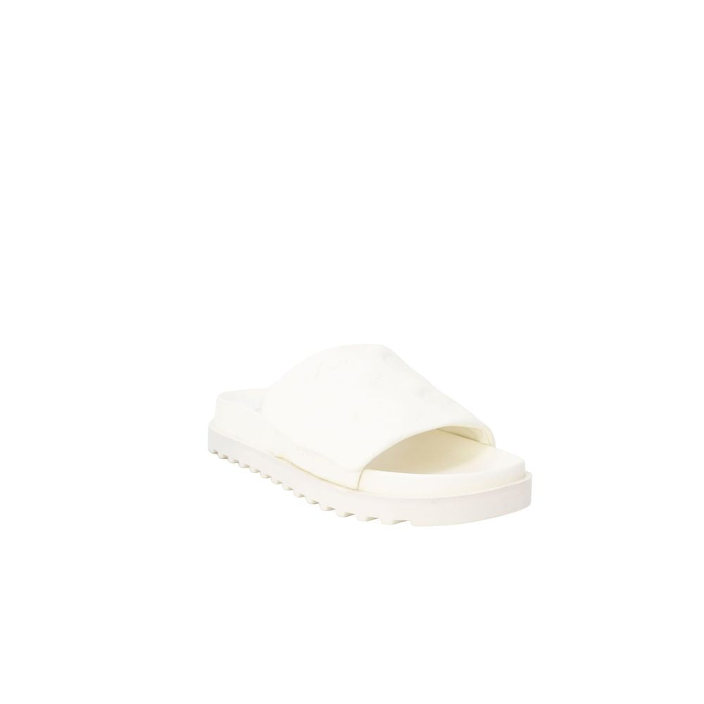 Beige Synthetic Sandal