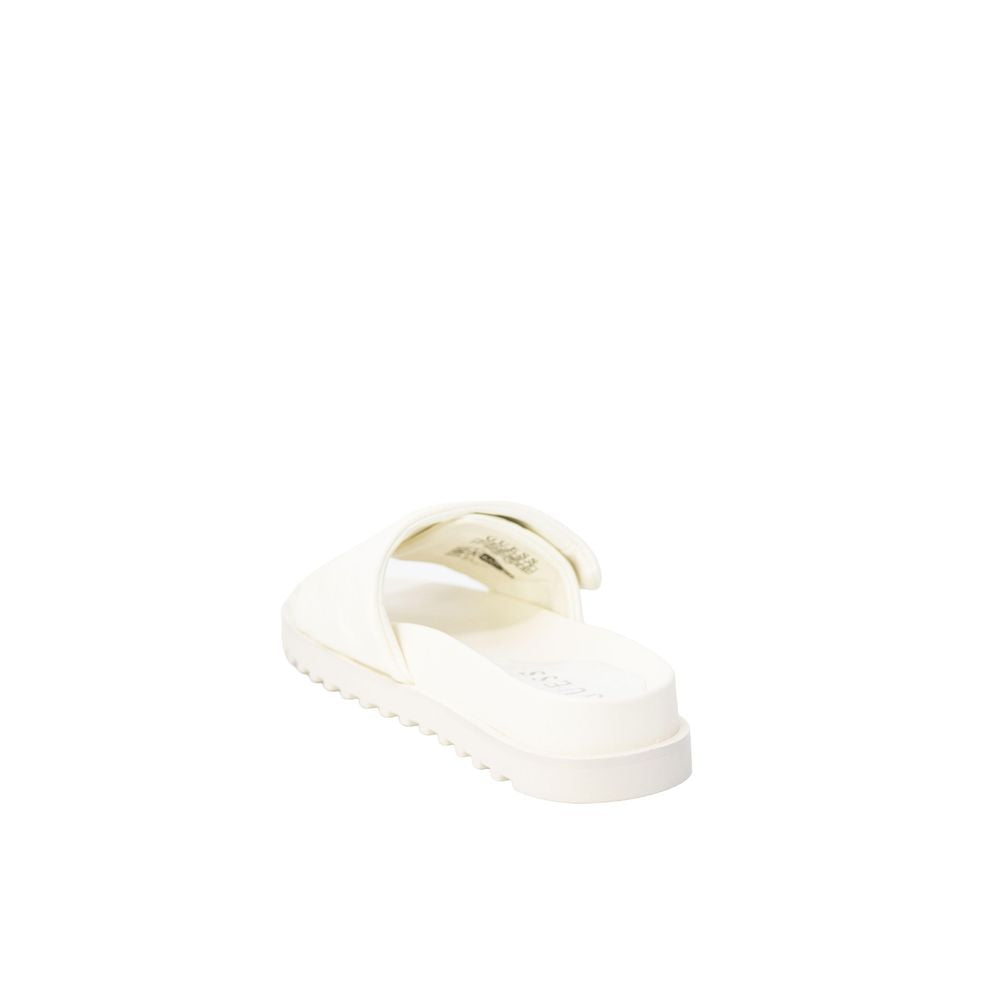 Beige Synthetic Sandal