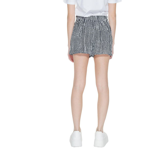 Only Black Viscose Shorts