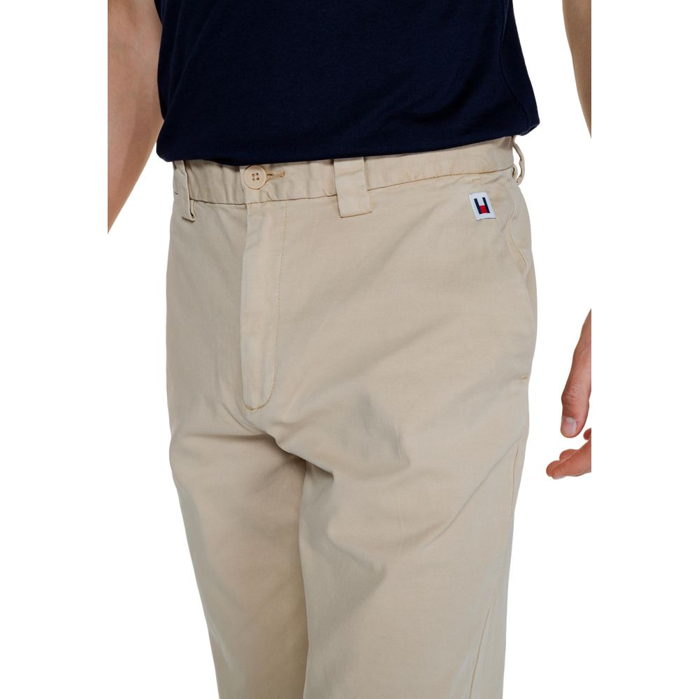 Gold Recycled Cotton Jeans & Pant