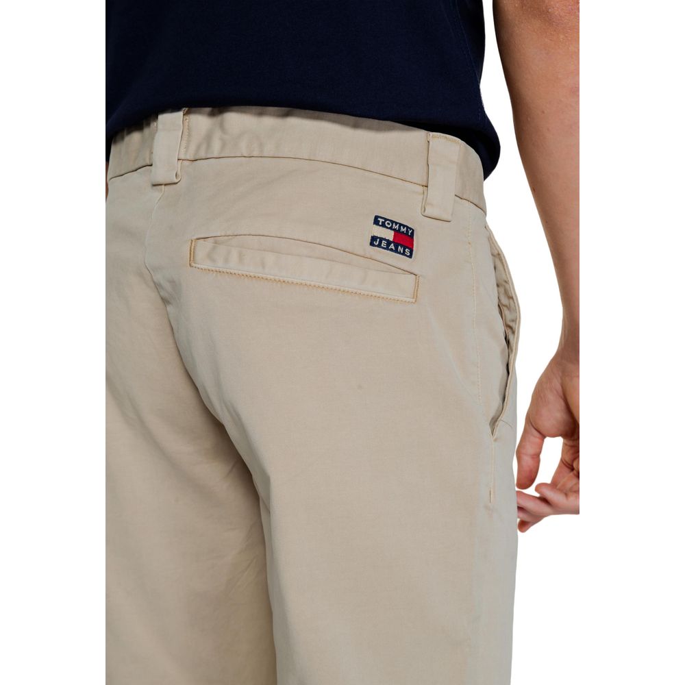 Gold Recycled Cotton Jeans & Pant