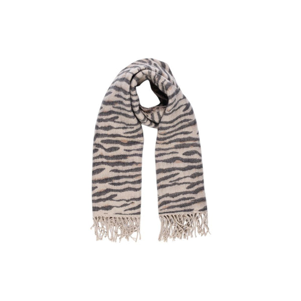 Pieces Beige Marabou Scarf