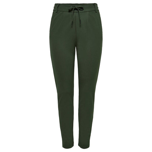 Green Viscose Jeans & Pant