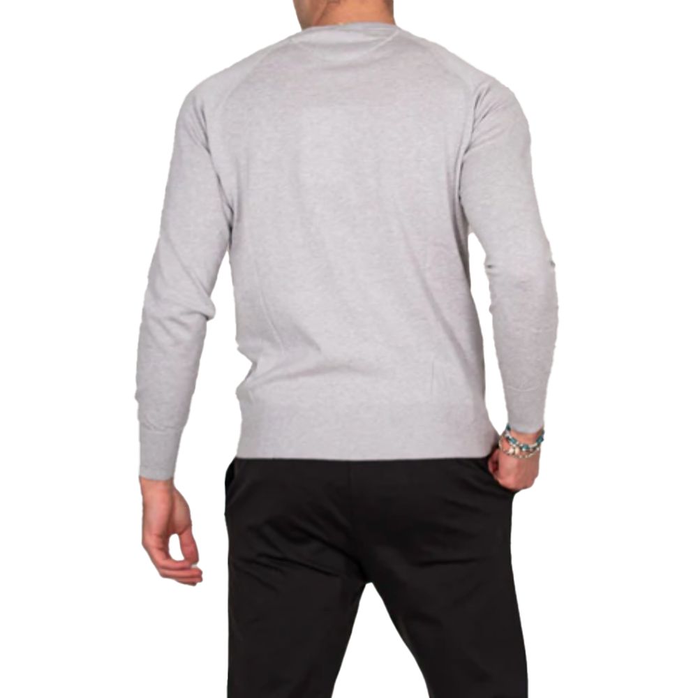 Gray Cotton Sweater