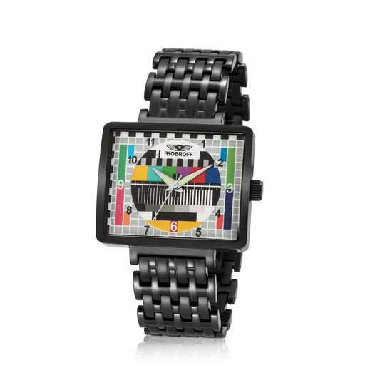 Black Stainless Steel Watch