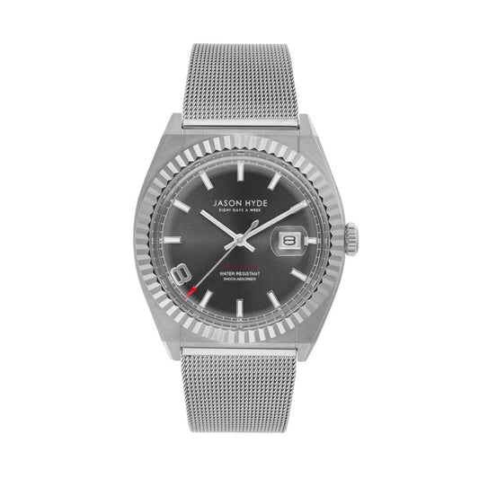 Gray Steel Watch
