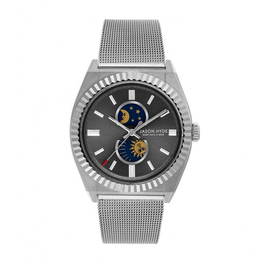Gray Steel Watch