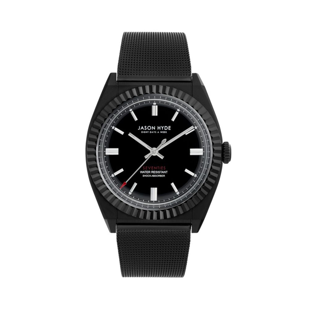 Black Steel Watch