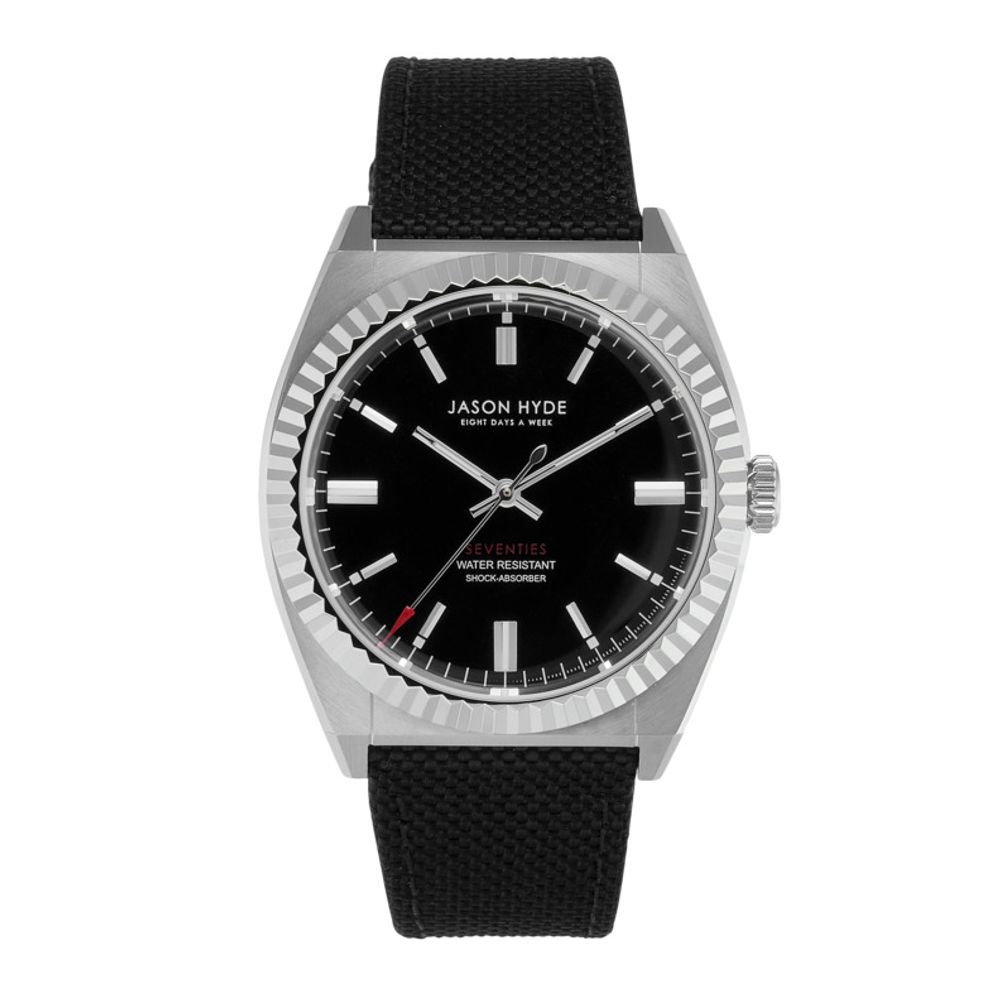 Black Textile Watch