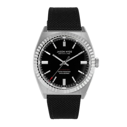 Black Textile Watch