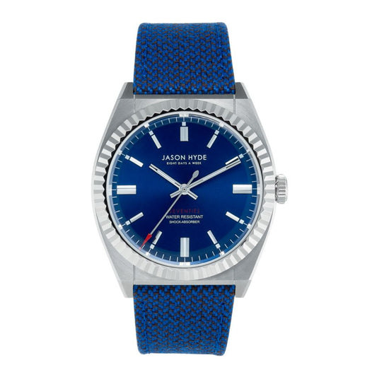 Blue Textile Watch
