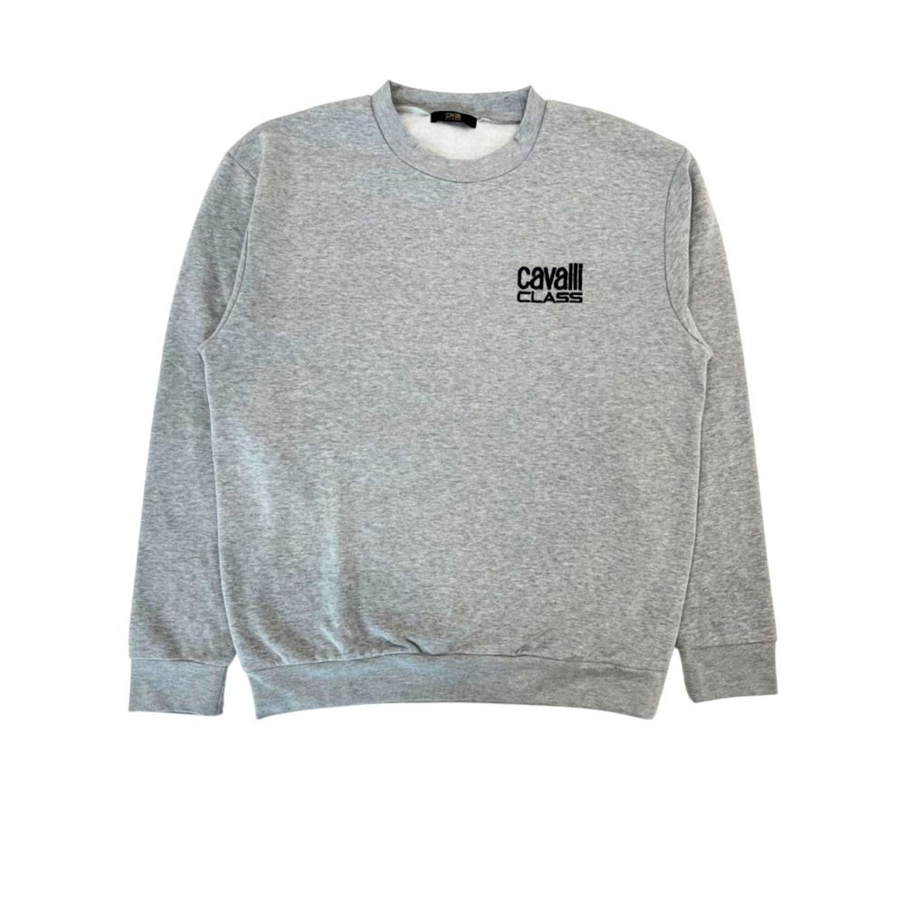 Gray Polyester Men's Hoodie