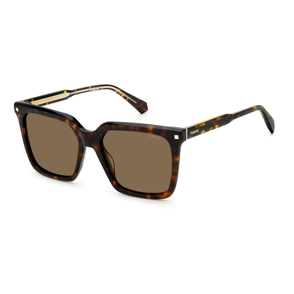 Polaroid Brown Haircalf Sunglasses