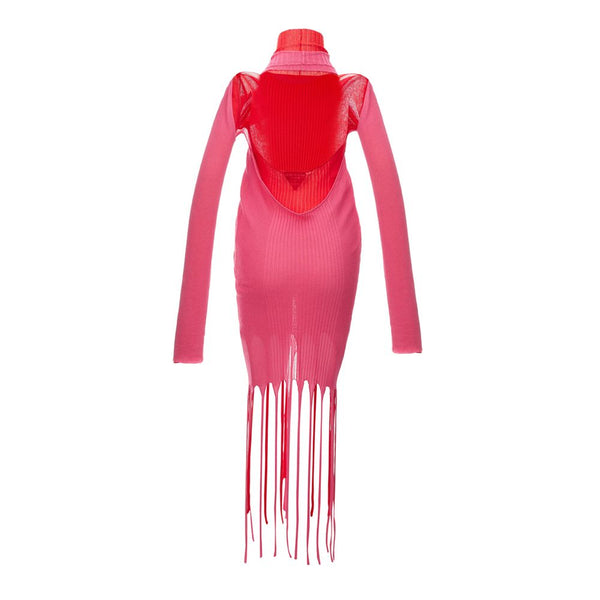 Bottega Veneta Pink Cotton Casual Dress