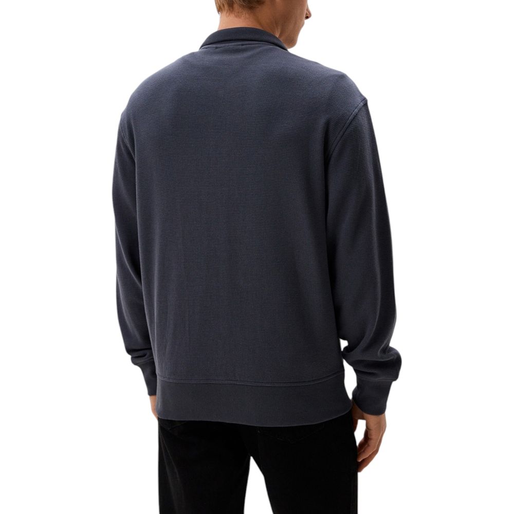 Gray Recycled Cotton Cardigan