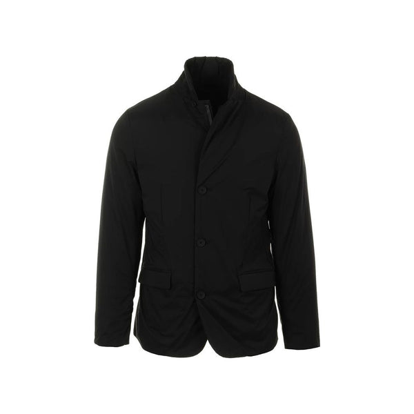 People Of Shibuya Black Polyester Coat