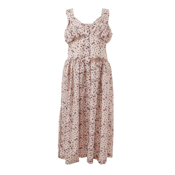 Lardini Pink Acetate Casual Dress