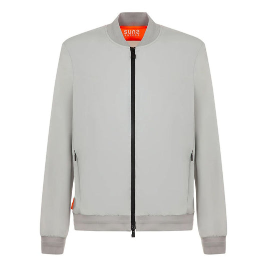 Gray Nylon Jacket