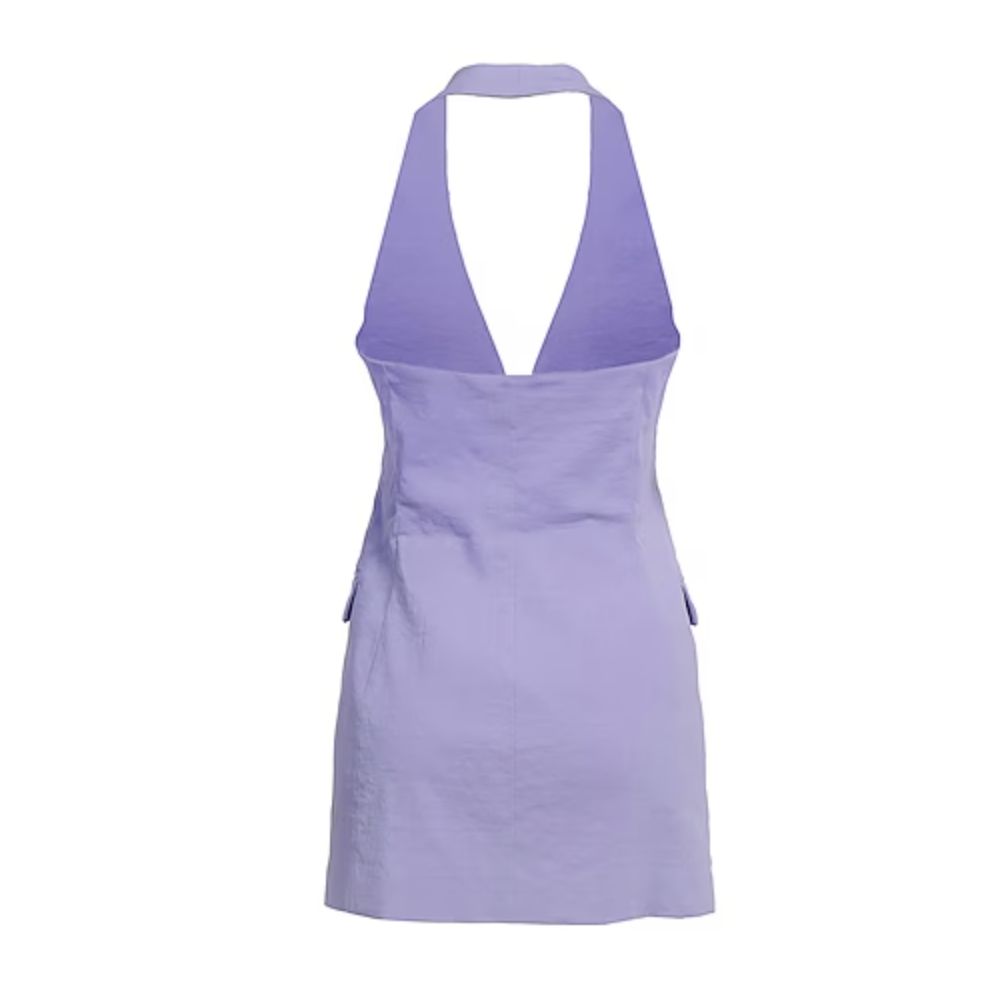 Purple Linen Dress