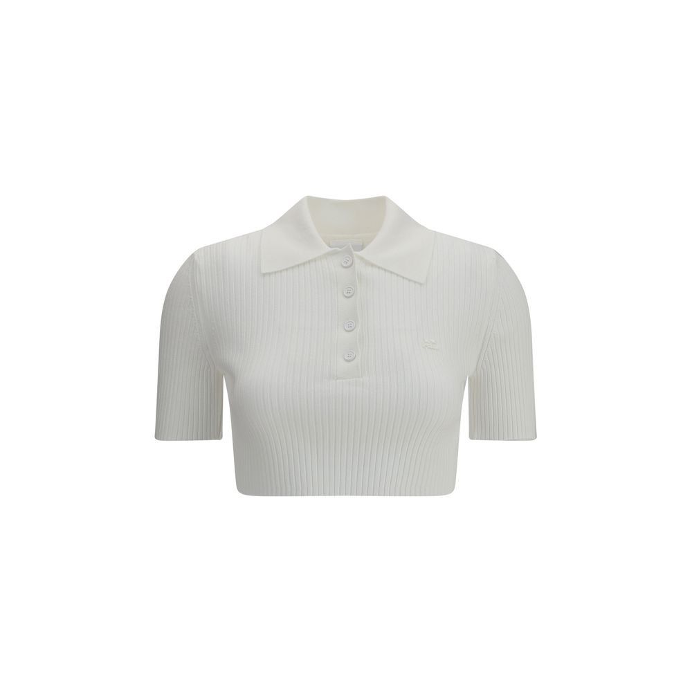 Cropped Polo Shirt