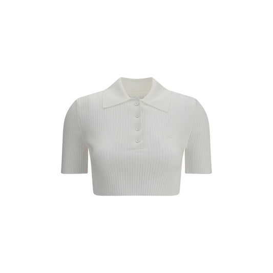 Cropped Polo Shirt