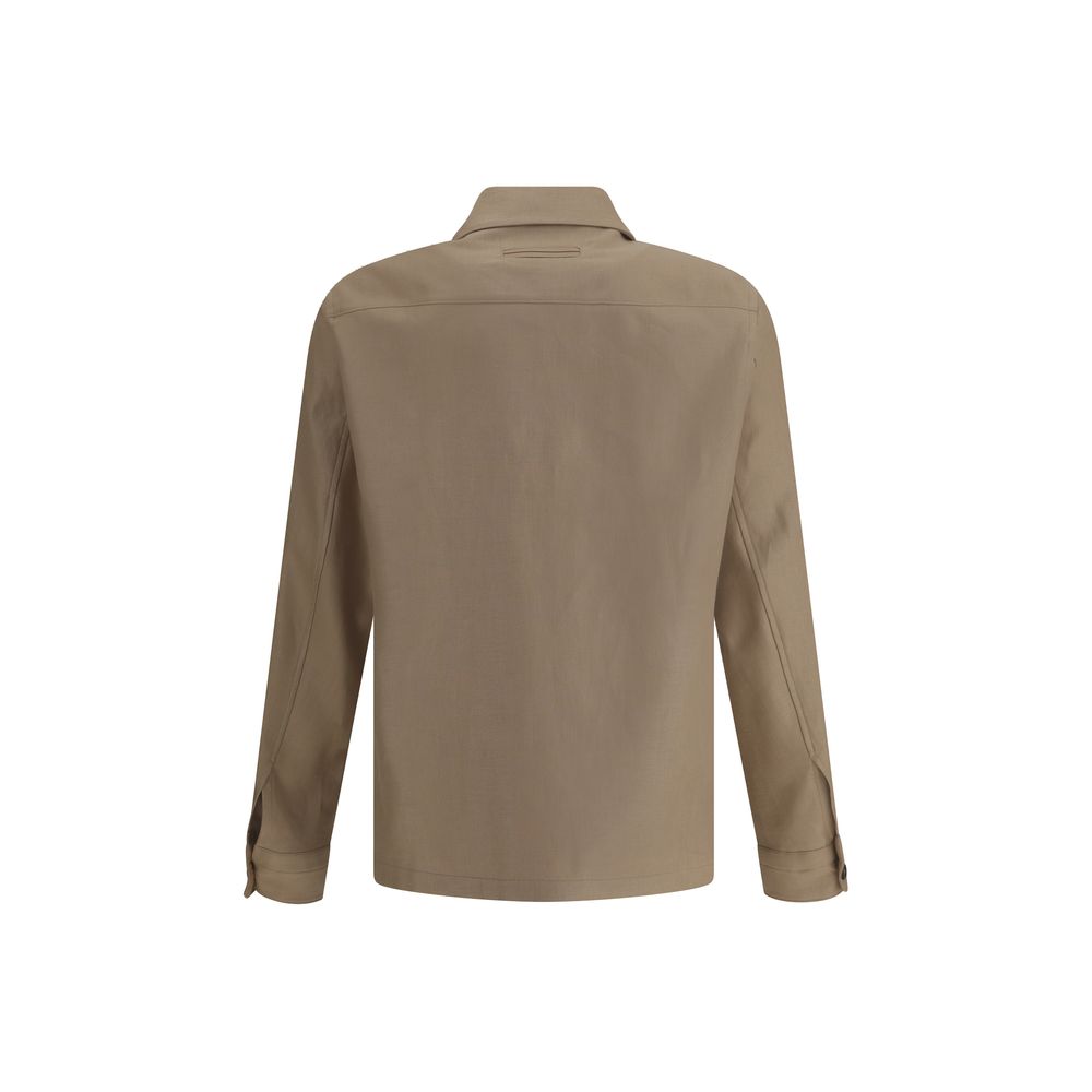Linen Shirt Jacket