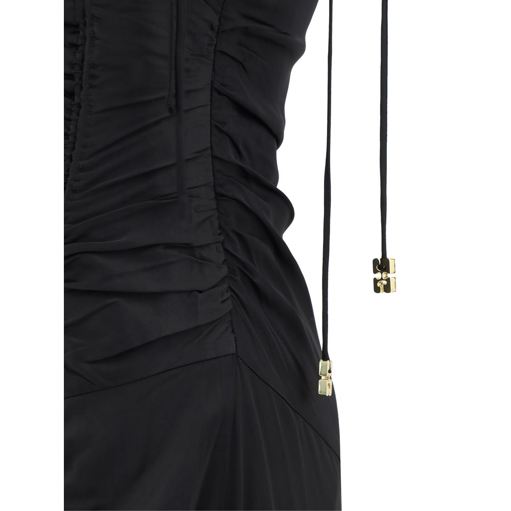 Satin Long Dress