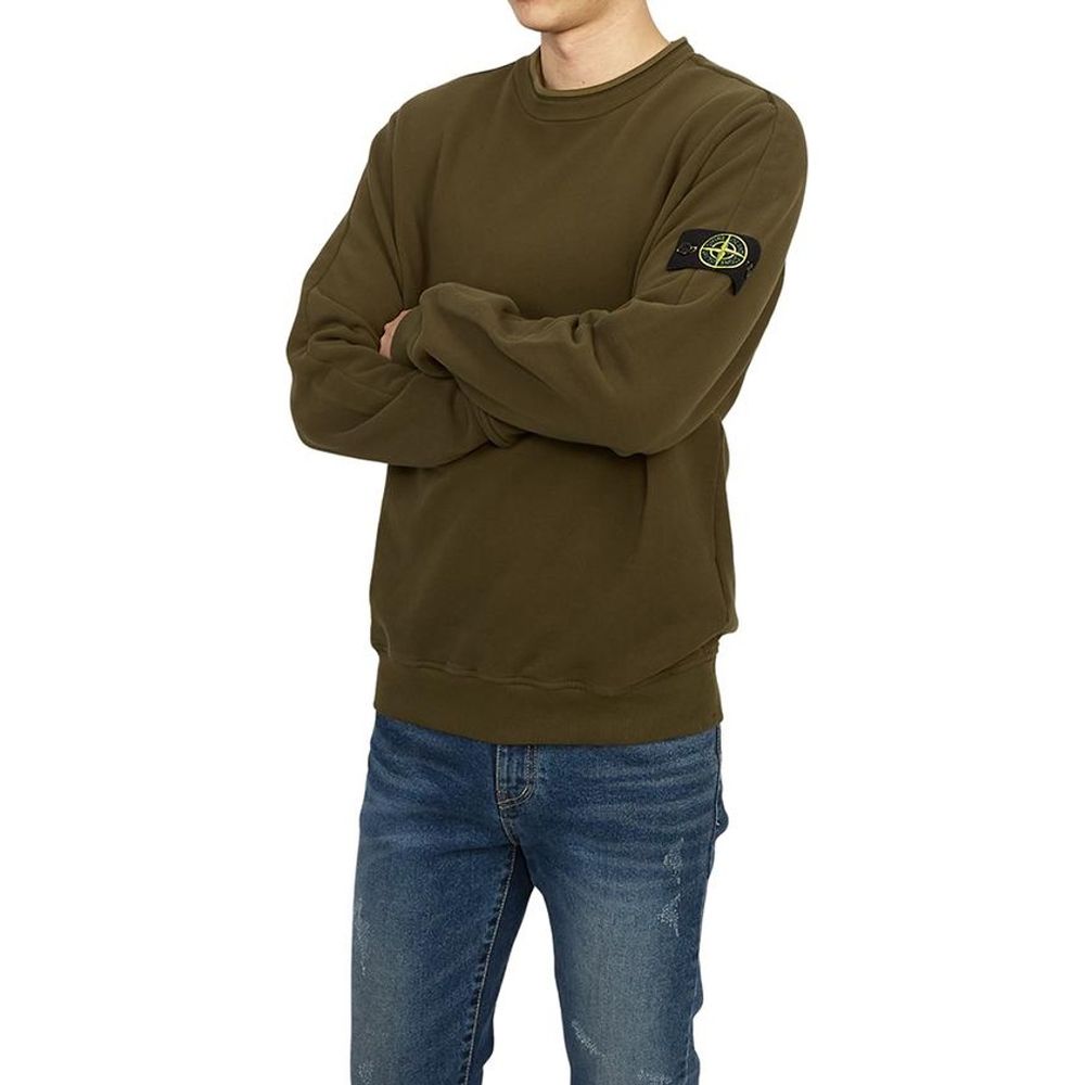 Green Cotton Sweater
