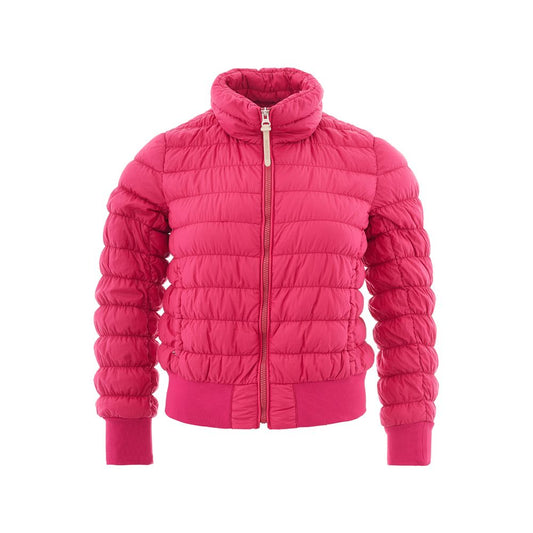 Purple Polyamide Jackets & Coat