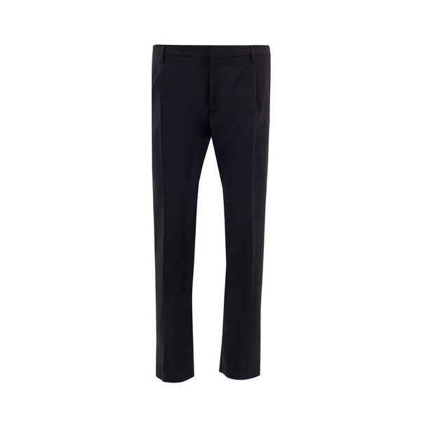 Valentino Garavani Black Wool Dress Pants