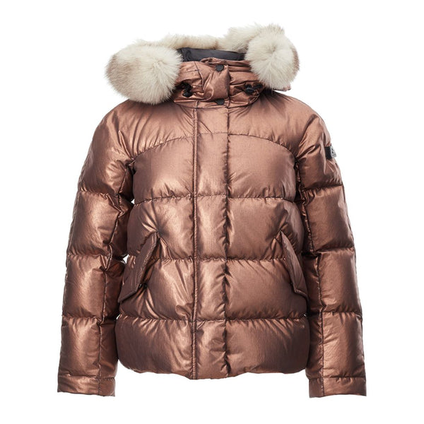 Peuterey Pink Polyester Full-Length Jacket