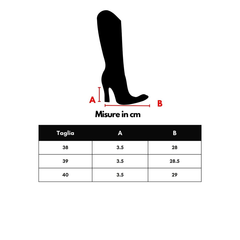 Black Leather Boot